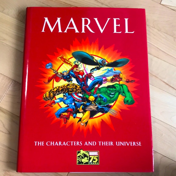 Marvel Other - Marvel coffee table book the characters iand their universe